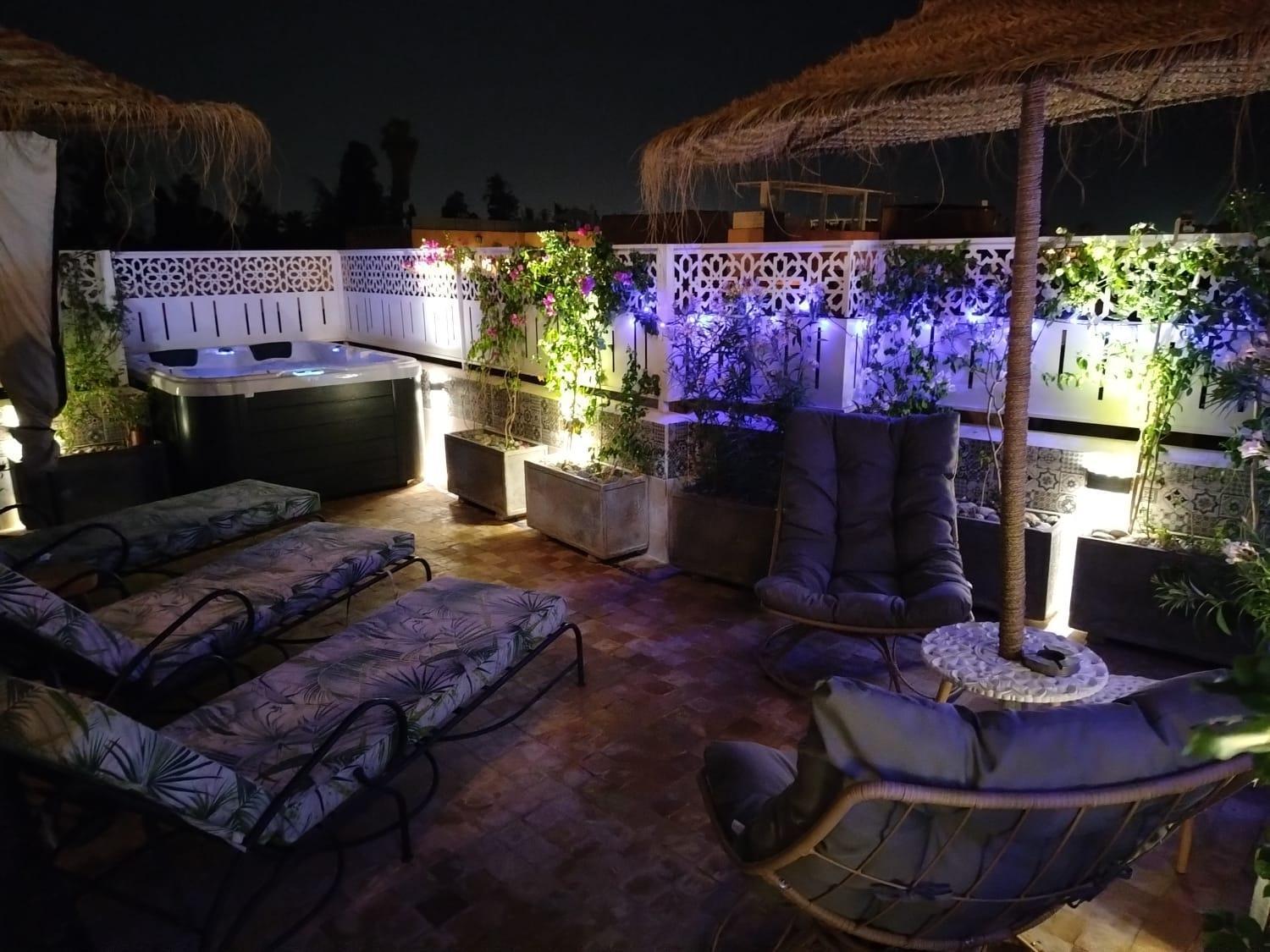 Riad & Spa Sous Le Soleil Chez Jerome Et Pamela Ch Zen Marrakesh Extérieur photo